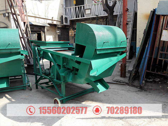 廣東小型糧食篩分拋糧機已發貨，張經理請注意